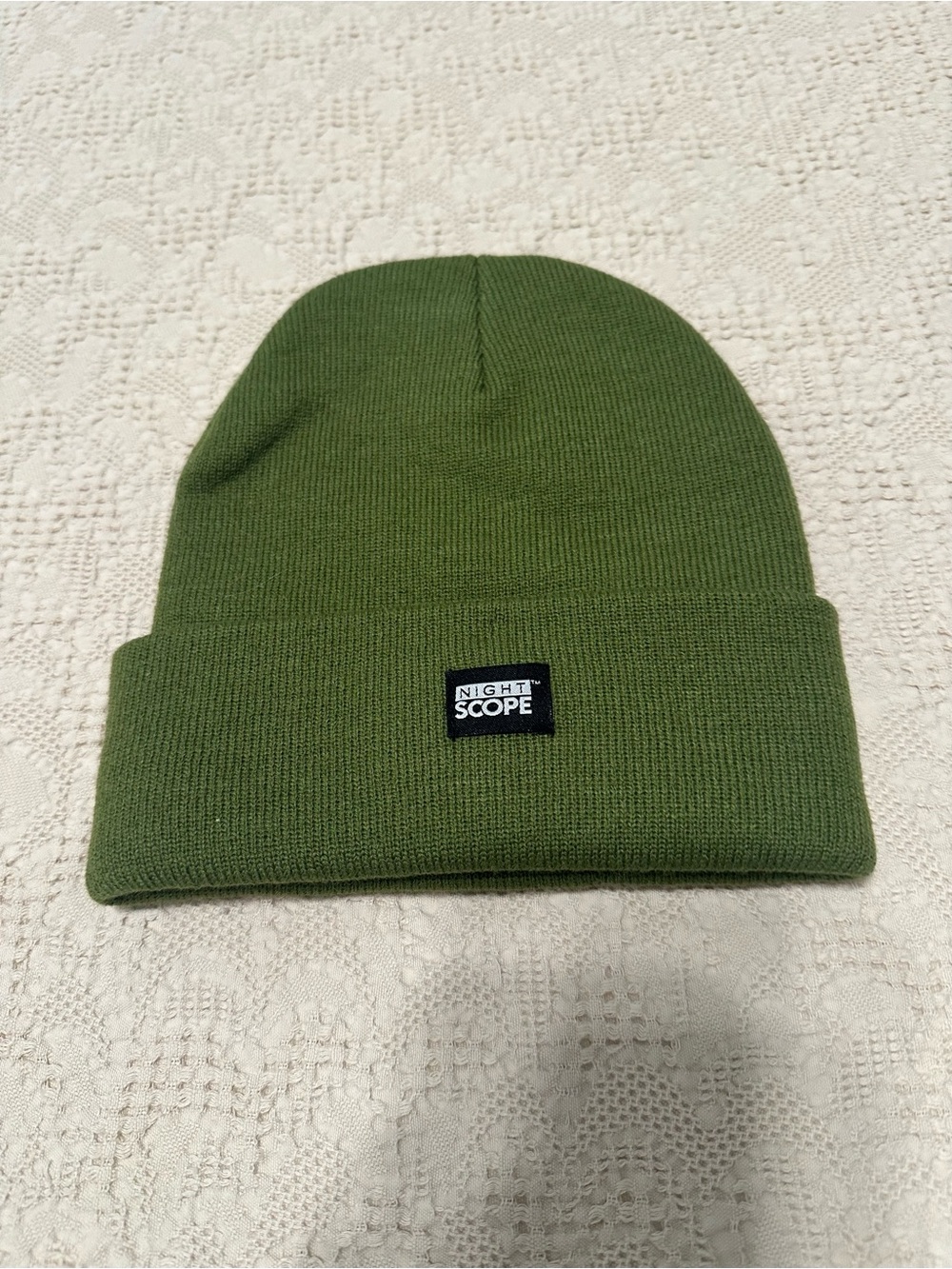 Night Scope Rechargeable Light Knit Cuffed Beanie